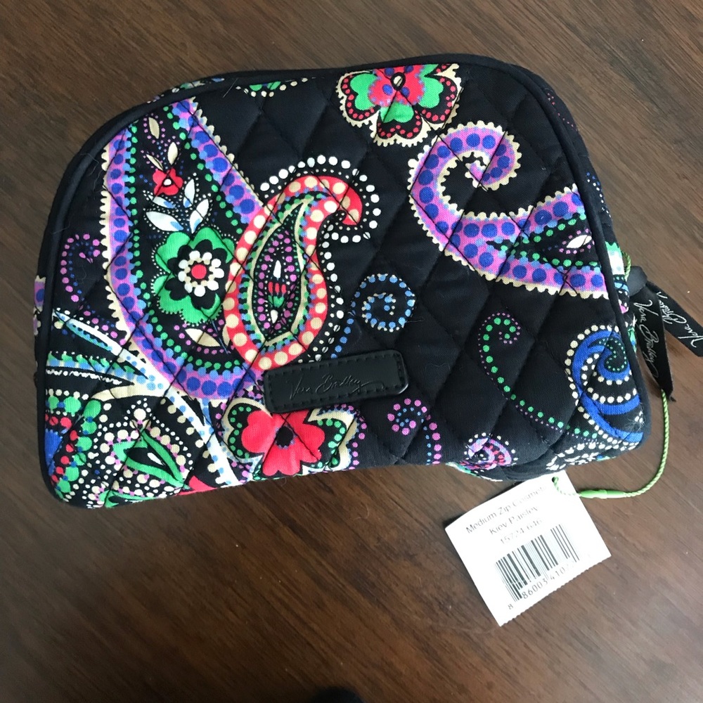 Vera Bradley medium cosmetic bag